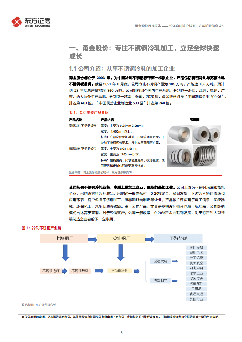 甬金股份-设备自研筑护城河，产能扩张促高成长-220327.pdf 第5页