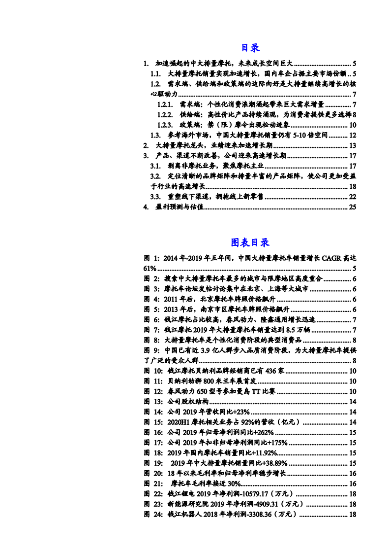 2021年钱江摩托公司品牌渠道双变革分析报告.pdf 第1页