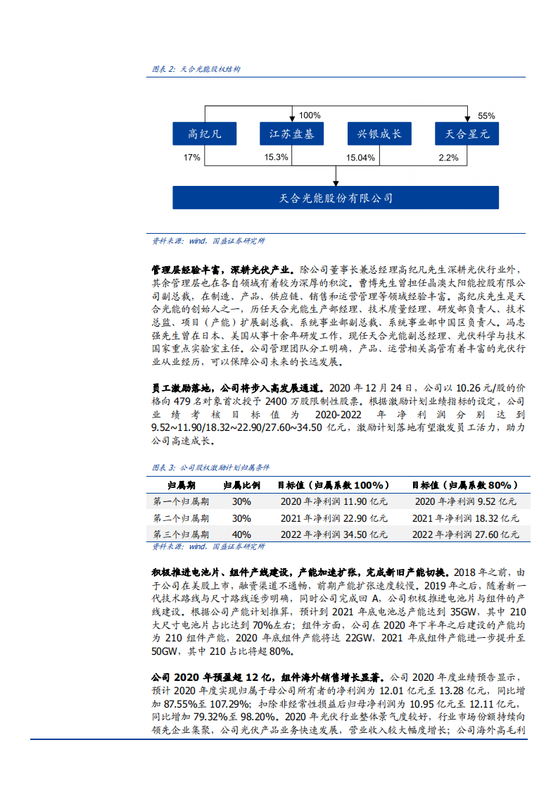 2021年全球组件龙头天合光能公司一体化布局分析报告.pdf 第3页