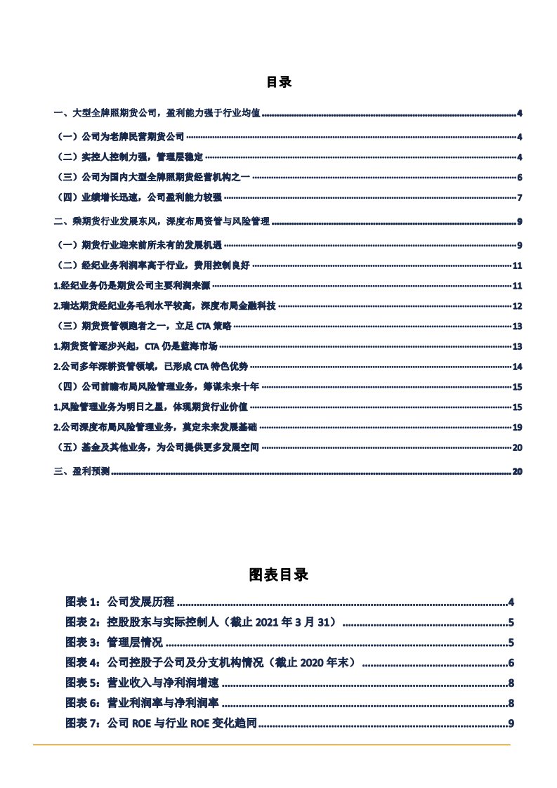 2021年瑞达期货公司盈利能力与业务布局分析报告.pdf 第1页