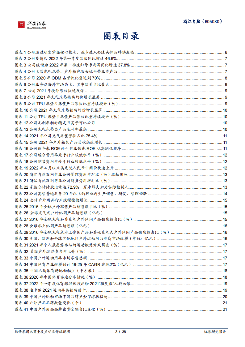 浙江自然-高景气户外休闲赛道，高壁垒隐形细分龙头-220531.pdf 第3页