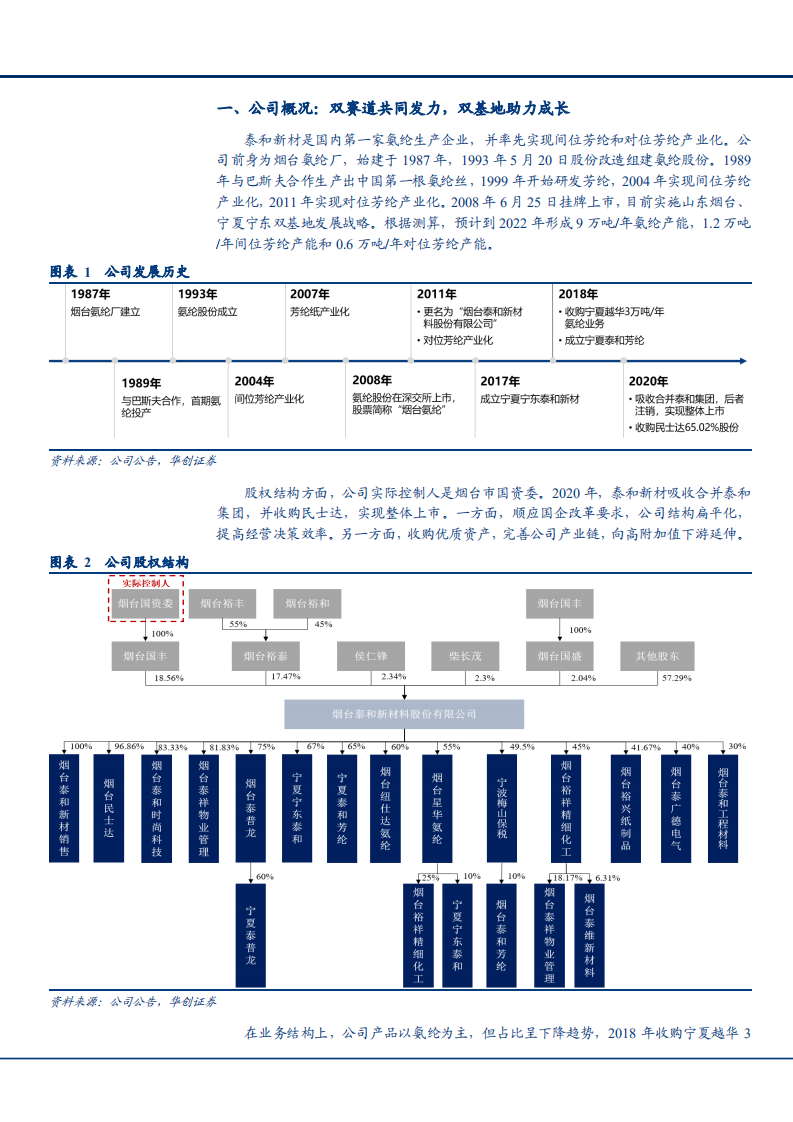 2021年泰和新材公司芳纶与氨纶业务状况与优势分析报告.pdf 第5页