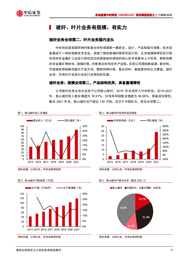 中材科技-多角度看中材科技系列深度报告之一：中材科技细分业务板块最全梳理-220621.pdf 第6页