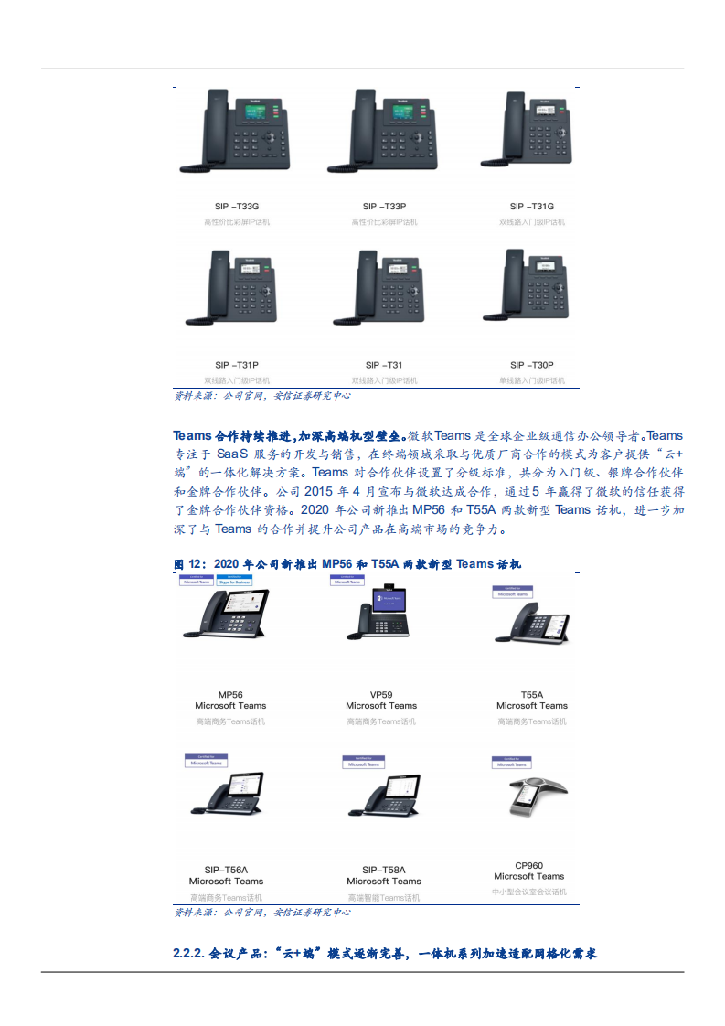 2021年亿联网络公司产品结构优化与盈利能力分析报告.pdf 第5页