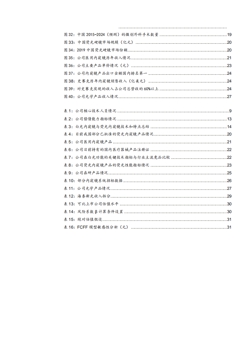 2021年荧光内窥镜龙头海泰新光公司竞争优势分析报告.pdf 第3页