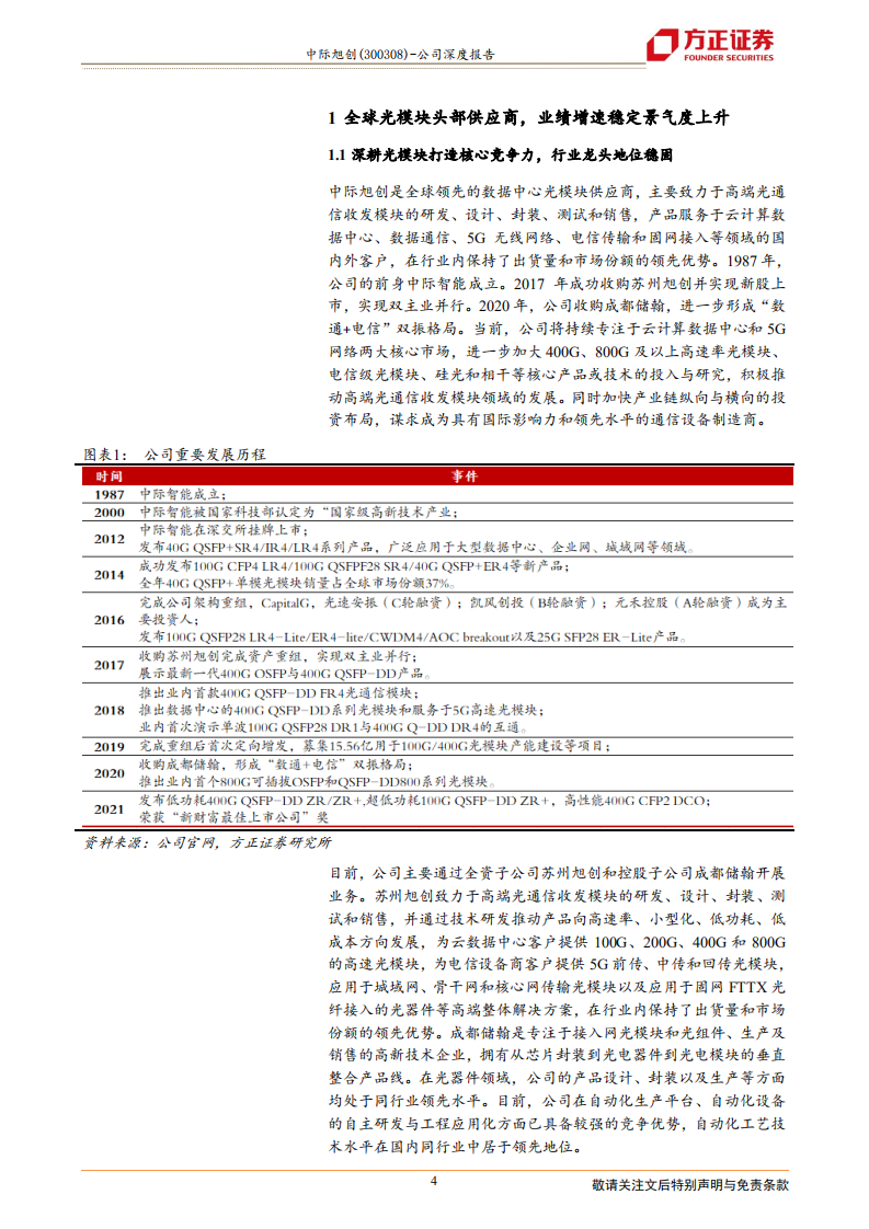 中际旭创-高速光模块进入红利期，量增价稳龙头更受益-220622.pdf 第4页