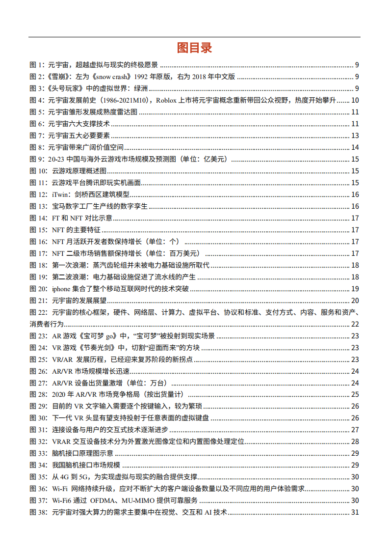 2021年元宇宙产业链进展现状商业化应用研究及主要公司分析报告.pdf 第3页