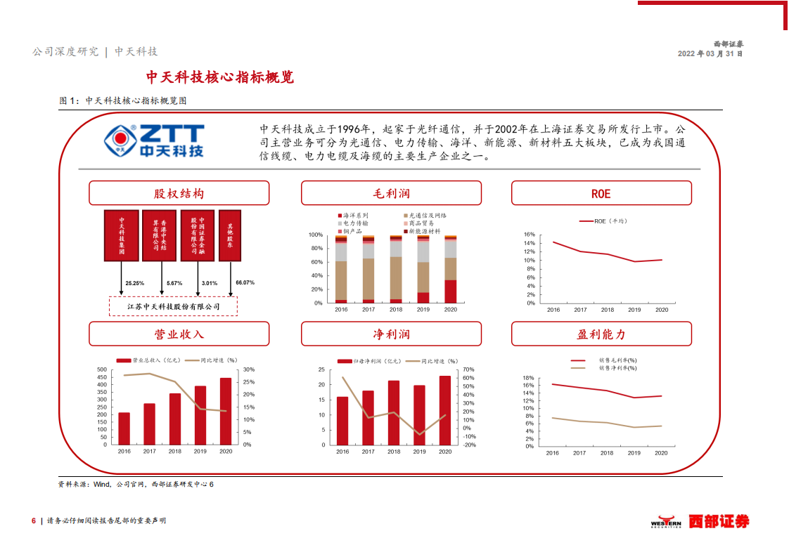 中天科技-首次覆盖：海缆行业领军企业，新能源业务高增长可期-220331.pdf 第6页