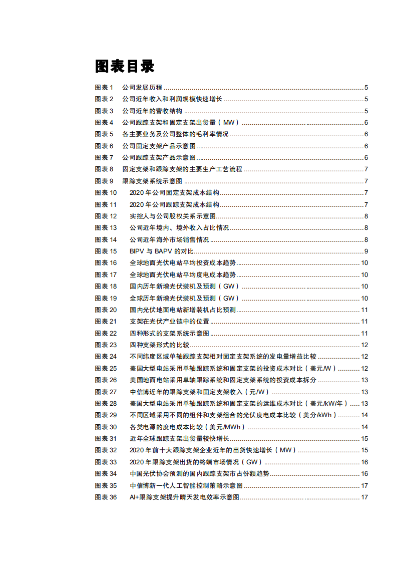 2021年中信博公司竞争优势与跟踪支架市场空间分析报告.pdf 第2页