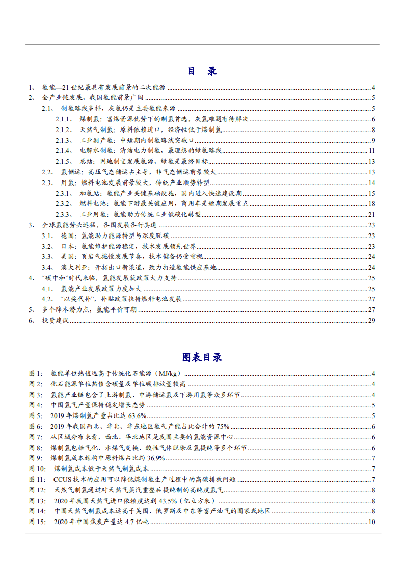 2021年全球用氢需求空间与制氢路线分析报告.pdf 第1页