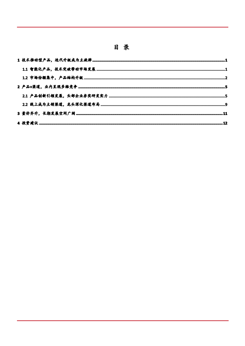 2021年扫地机产品创新与渠道布局分析报告.pdf 第1页