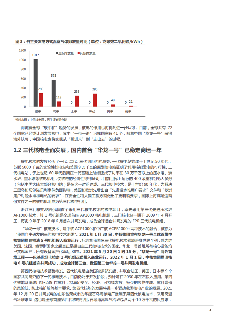 2022年我国核电产业链发展分析及核电设备市场空间规模预测报告.pdf 第4页