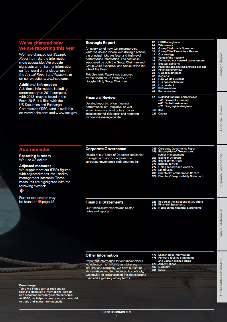 汇丰银行（HSBC）2015年年度报告（英文版）.pdf 第3页