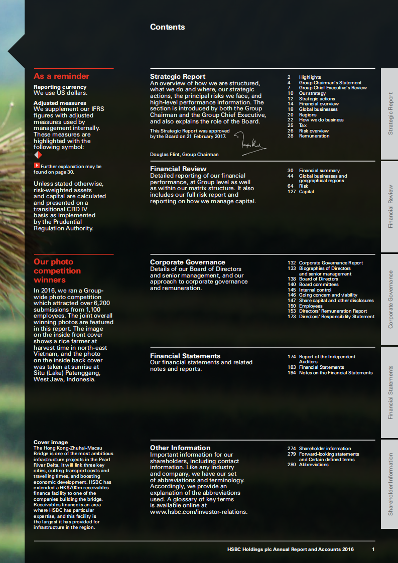 汇丰银行（HSBC）2016年年度报告（英文版）.pdf 第3页