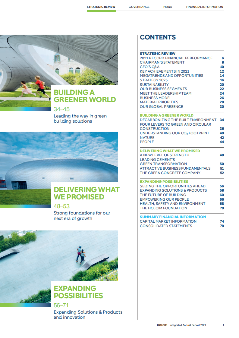霍尔希姆公司（HOLCIM）2021年年度报告（英文版）.pdf 第3页