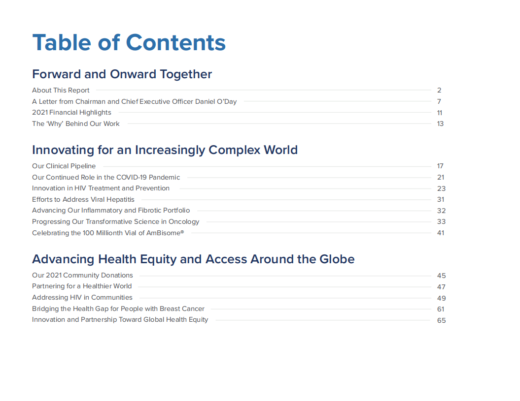 吉利德科学公司（GILEAD SCIENCES）2021年年度报告（英文版）.pdf 第2页