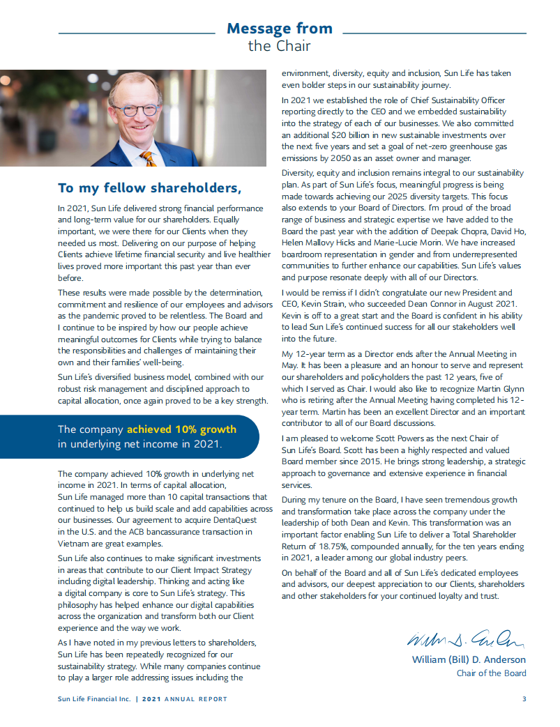 加拿大永明金融集团（SUN LIFE FINANCIAL）2021年年度报告（英文版）.pdf 第5页
