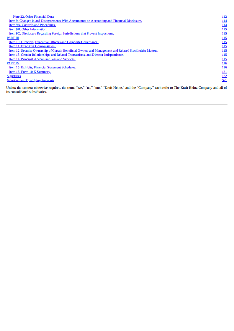 卡夫亨氏公司（KRAFT HEINZ）2021年年度报告（英文版）.pdf 第4页
