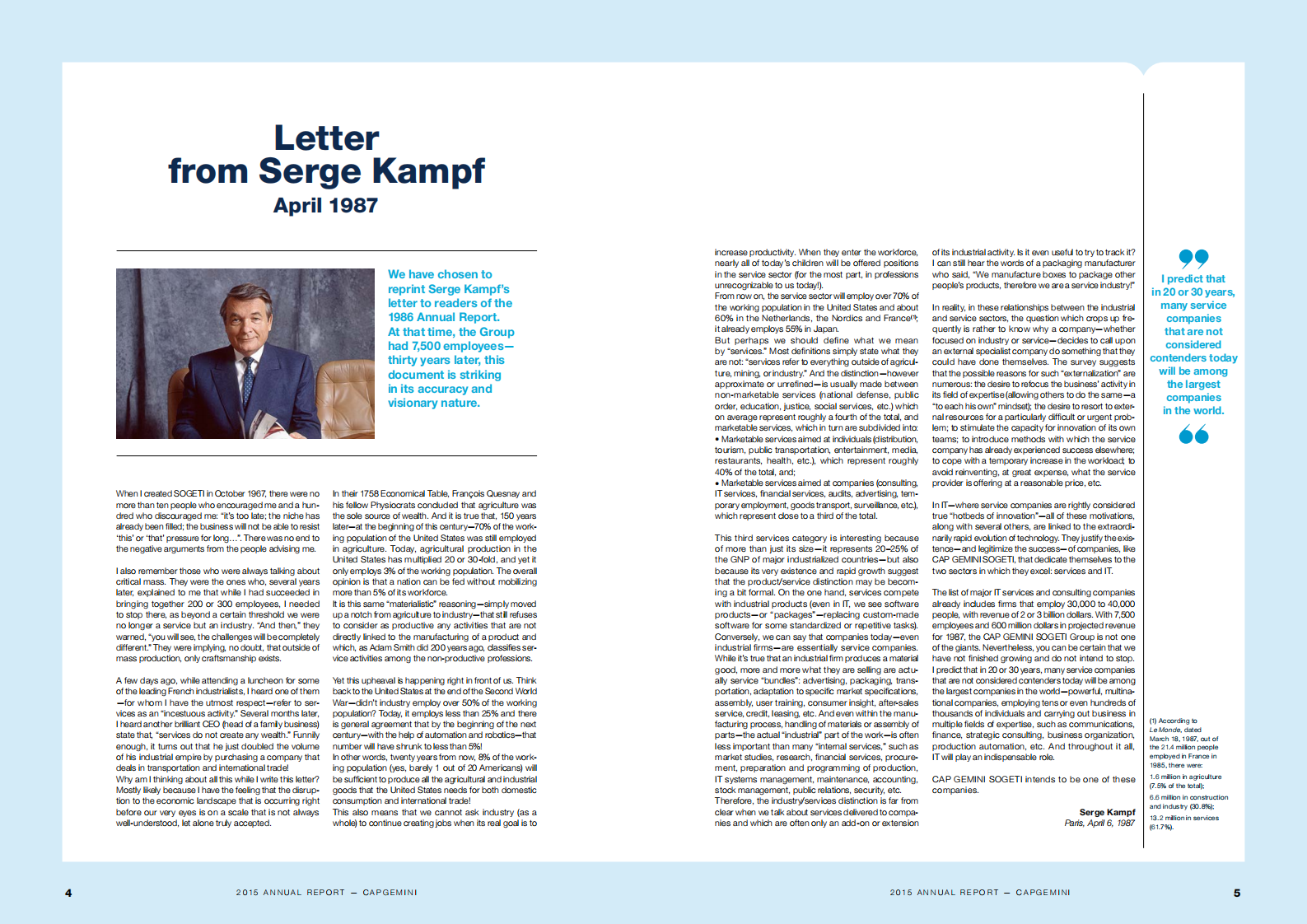 凯捷（Capgemini）2015年年度报告（英文版）.pdf 第4页