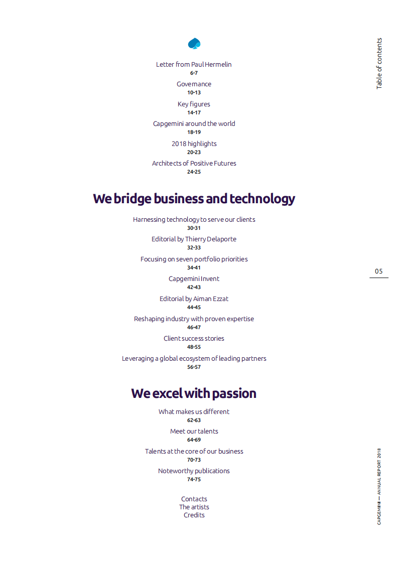 凯捷（Capgemini）2018年年度报告（英文版）.pdf 第5页