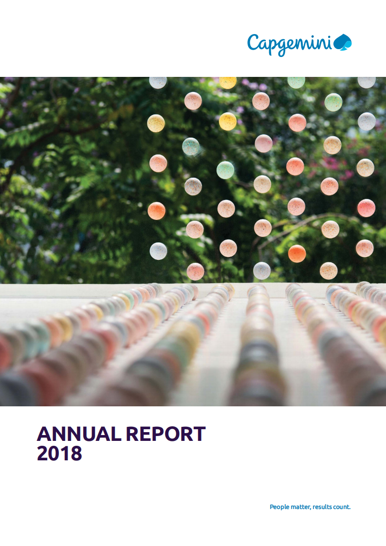 凯捷（Capgemini）2018年年度报告（英文版）.pdf 第1页