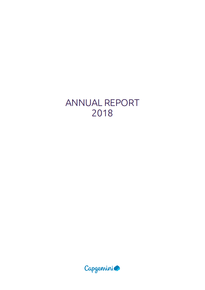 凯捷（Capgemini）2018年年度报告（英文版）.pdf 第3页
