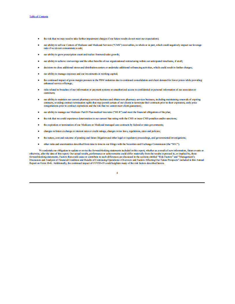 来德爱（RITE AID）2021财年年度报告（英文版）.pdf 第4页