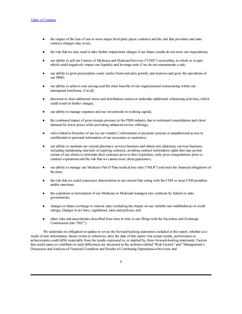 来德爱（RITE AID）2022财年年度报告（英文版）.pdf 第4页