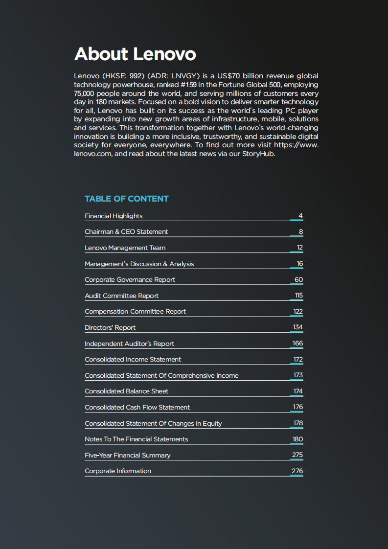 联想集团有限公司（LENOVO GROUP）2021-22财年年度报告（英文版）.pdf 第3页