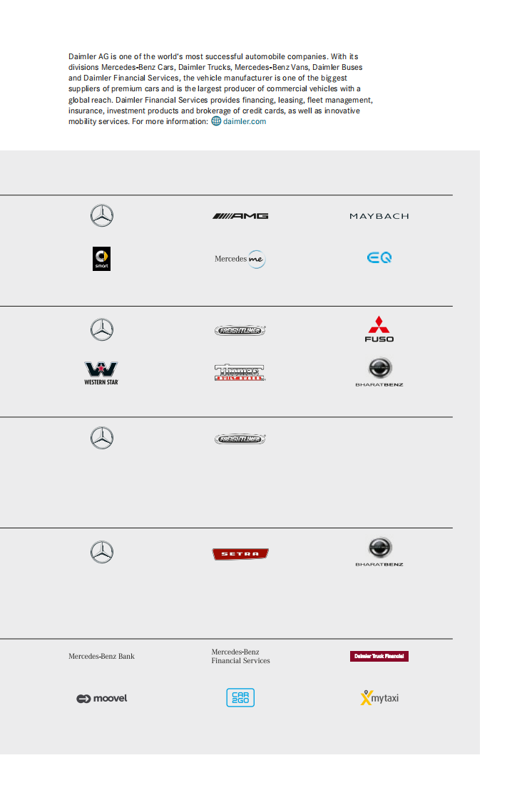 梅赛德斯-奔驰集团公司（Mercedes-Benz Group AG）2017年年度报告（英文版）.pdf 第4页