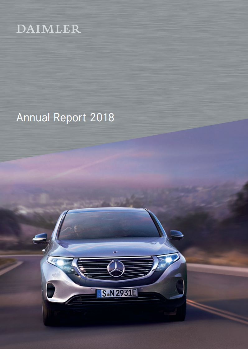 梅赛德斯-奔驰集团公司（Mercedes-Benz Group AG）2018年年度报告（英文版）.pdf 第1页