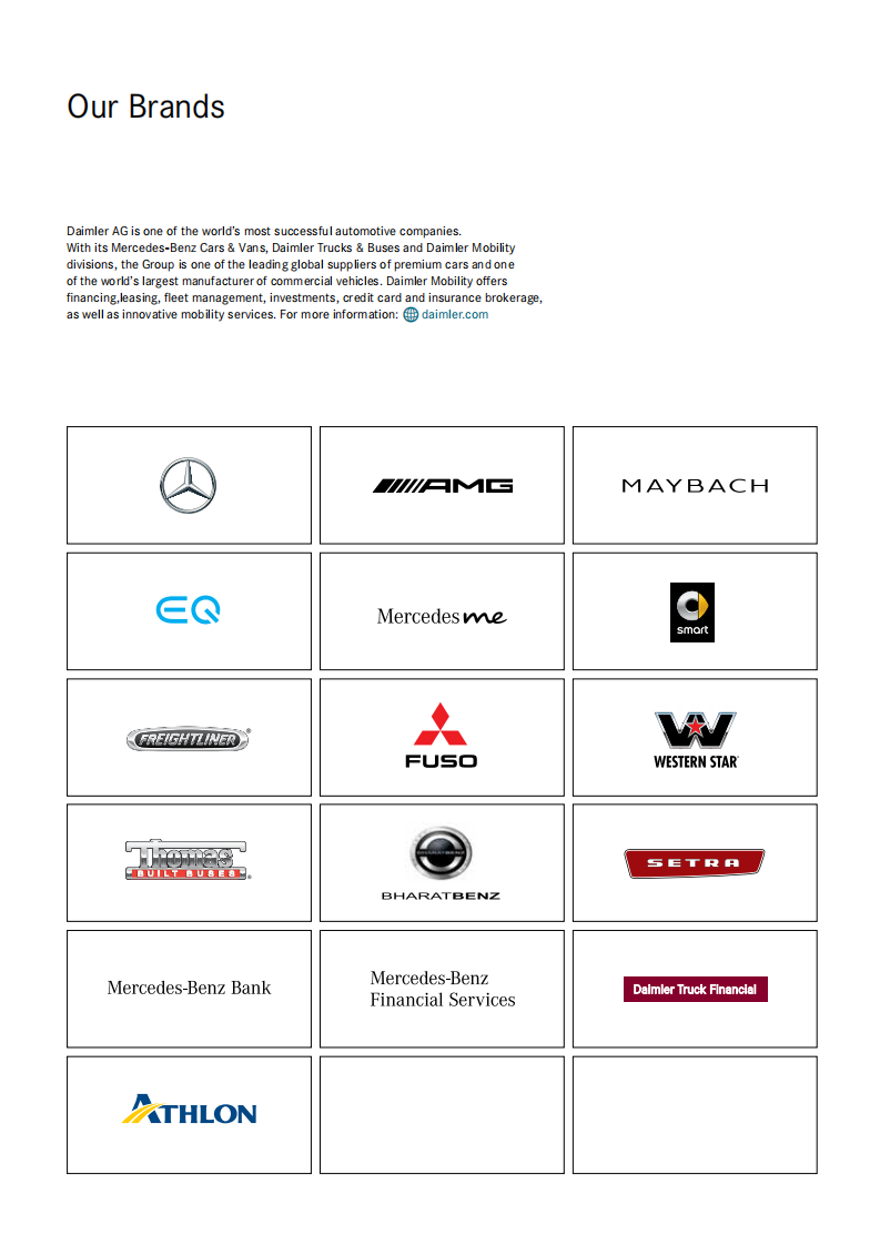 梅赛德斯-奔驰集团公司（Mercedes-Benz Group AG）2019年年度报告（英文版）.pdf 第4页