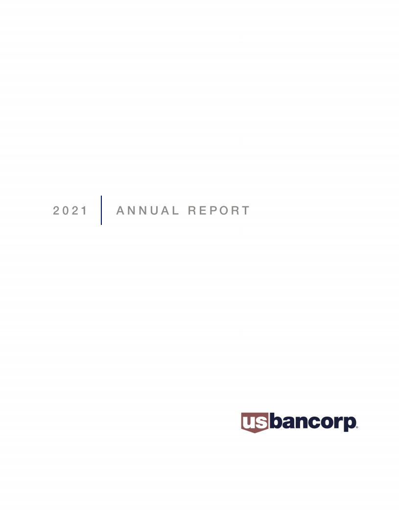 美国合众银行（U.S. BANCORP）2021年年度报告（英文版）.pdf 第1页