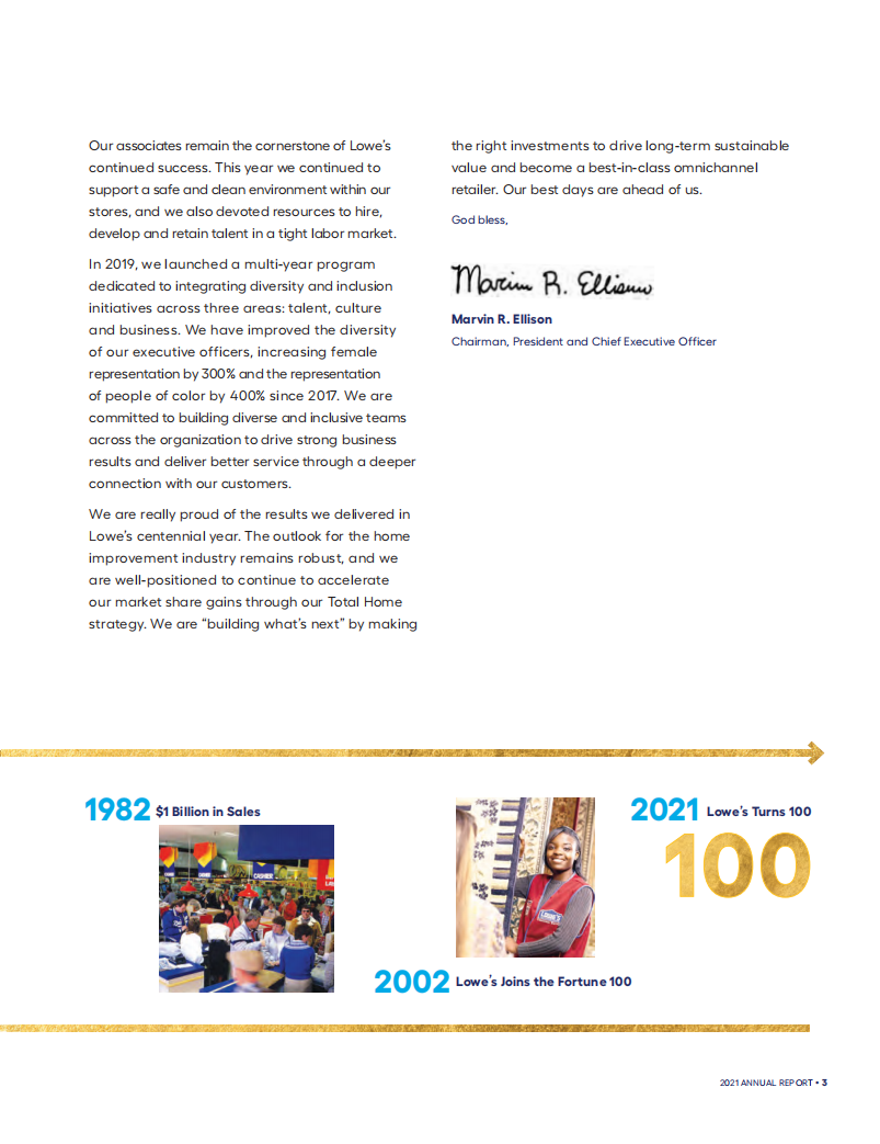 美国劳氏公司（LOWE'S）2021年年度报告（英文版）.pdf 第5页