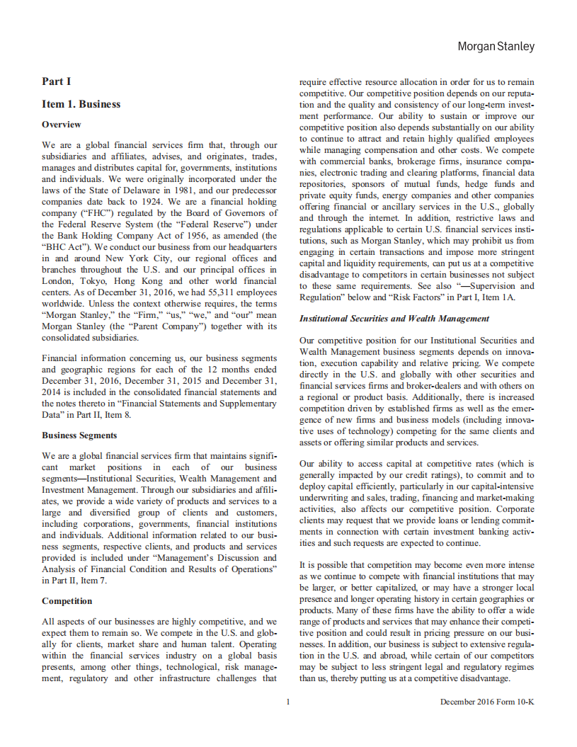 摩根士丹利（MORGAN STANLEY）2016年年度报告（英文版）.pdf 第6页