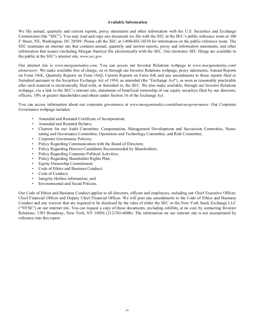 摩根士丹利（MORGAN STANLEY）2016年年度报告（英文版）.pdf 第5页