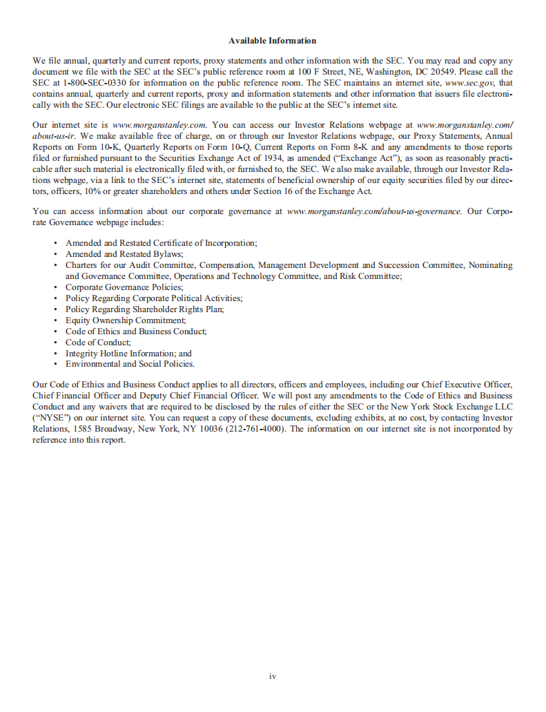 摩根士丹利（MORGAN STANLEY）2017年年度报告（英文版）.pdf 第5页