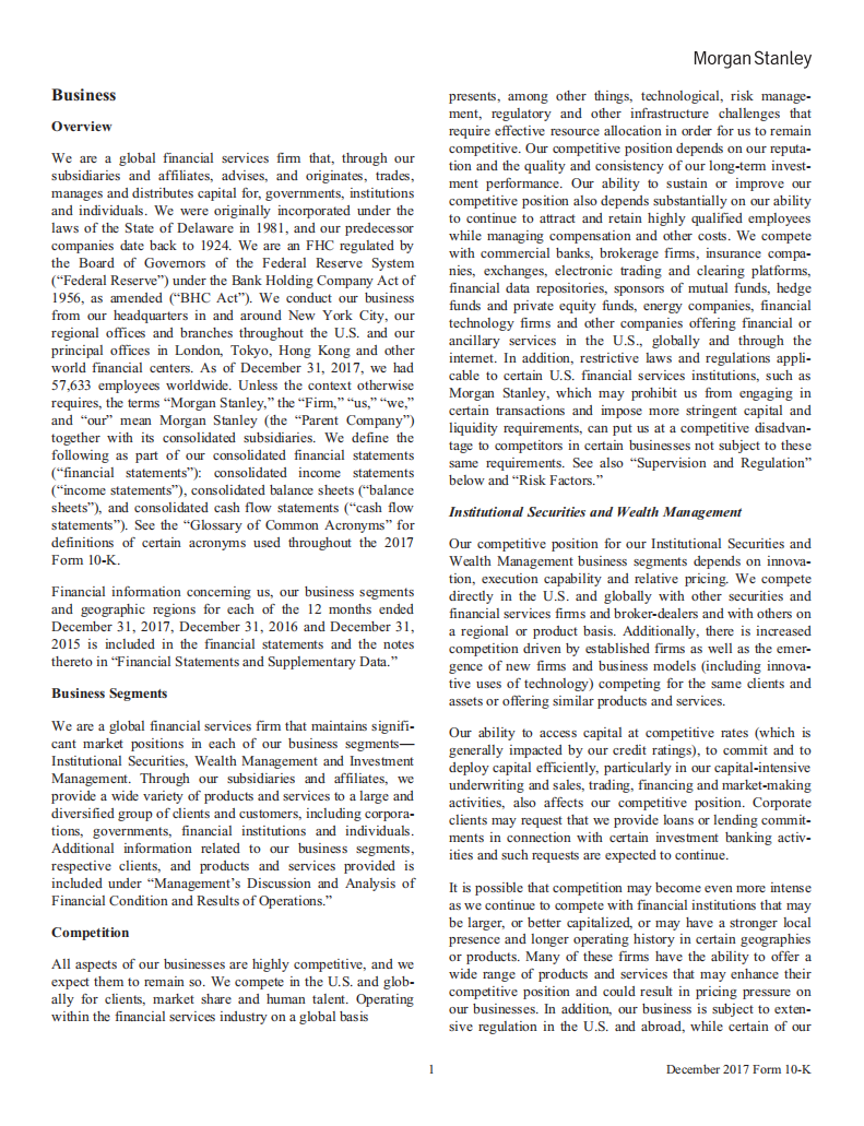 摩根士丹利（MORGAN STANLEY）2017年年度报告（英文版）.pdf 第6页