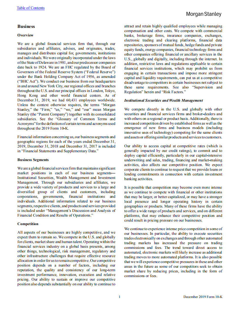 摩根士丹利（MORGAN STANLEY）2019年年度报告（英文版）.pdf 第6页