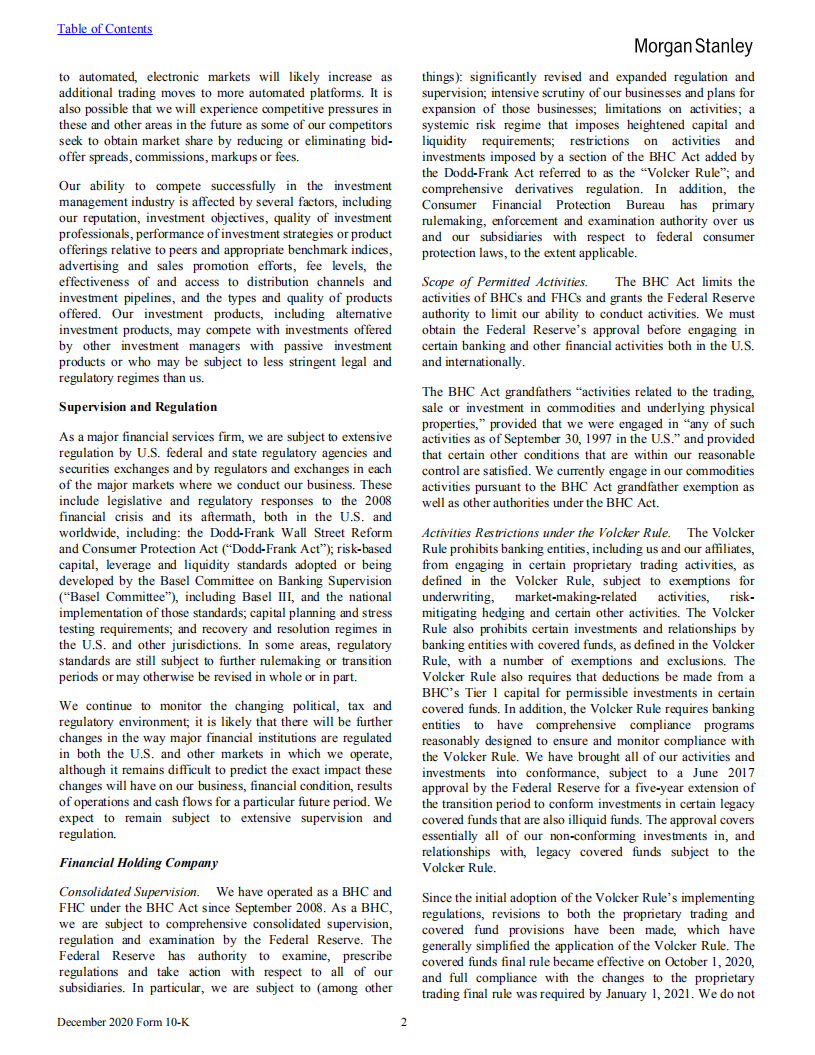 摩根士丹利（MORGAN STANLEY）2020年年度报告（英文版）.pdf 第6页