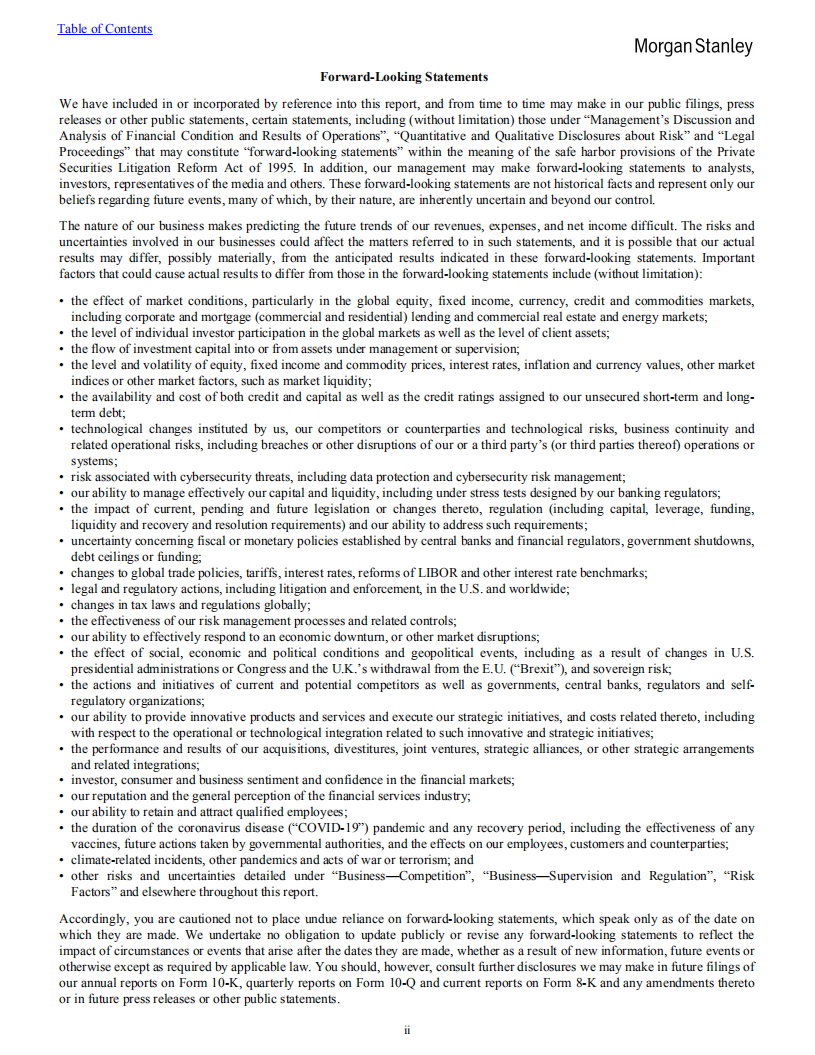 摩根士丹利（MORGAN STANLEY）2020年年度报告（英文版）.pdf 第3页