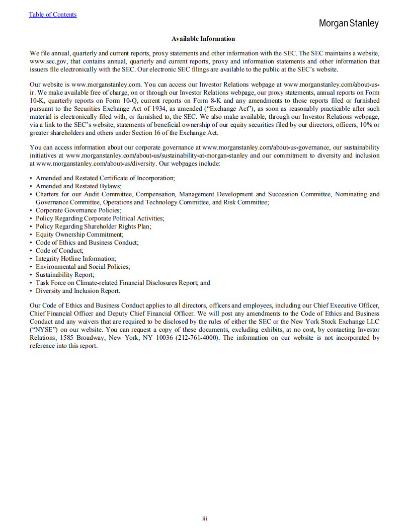 摩根士丹利（MORGAN STANLEY）2020年年度报告（英文版）.pdf 第4页