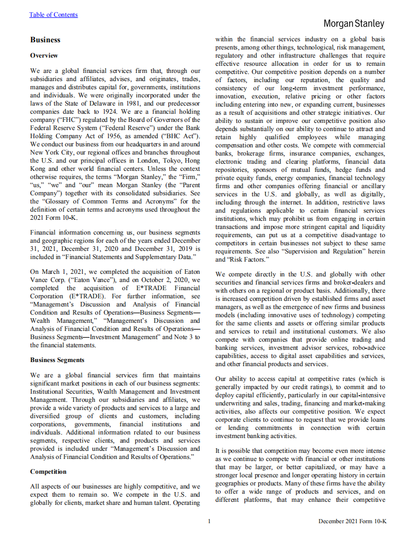 摩根士丹利（MORGAN STANLEY）2021年年度报告（英文版）.pdf 第5页
