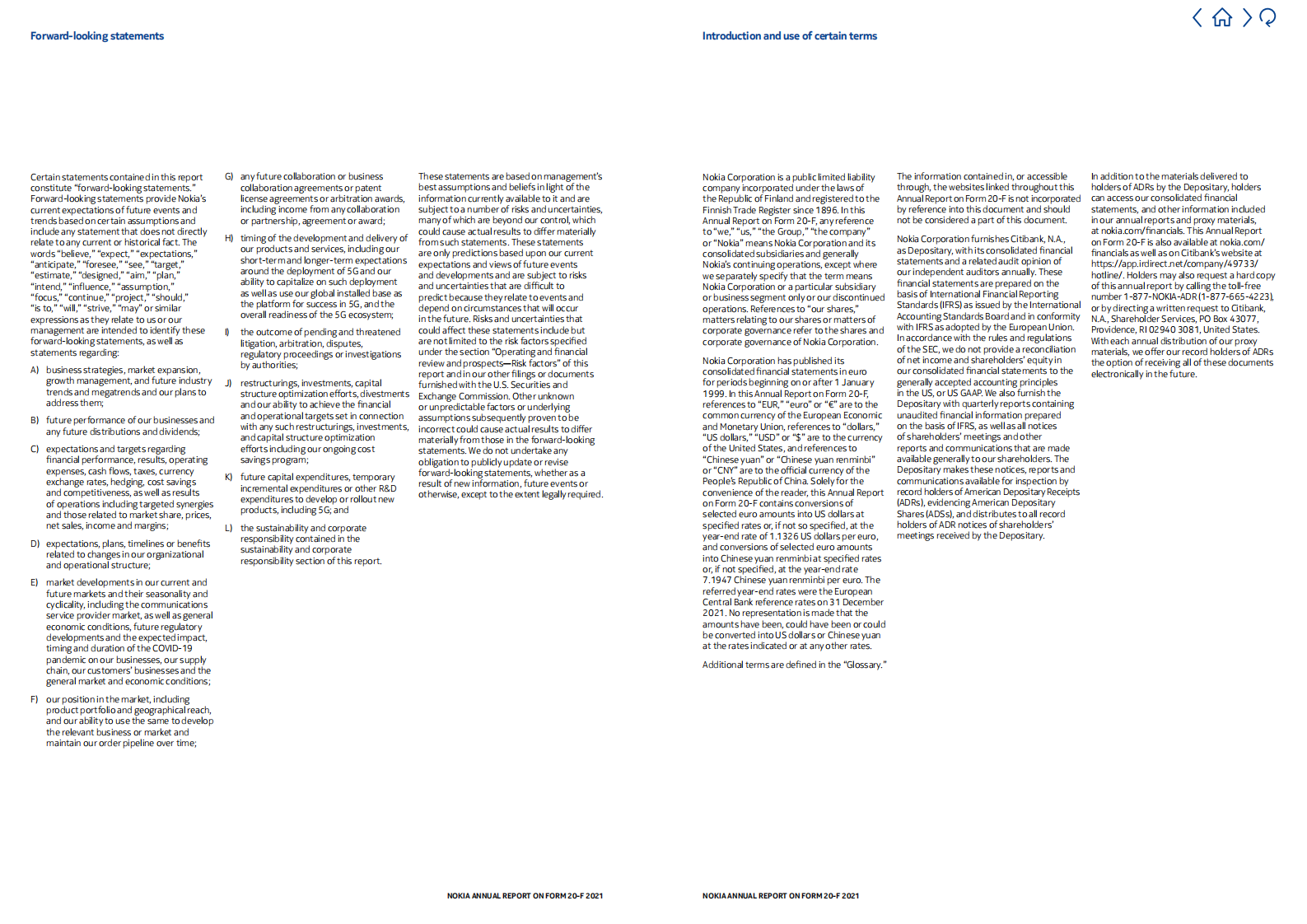 诺基亚（NOKIA）2021年年度报告（英文版）.pdf 第4页