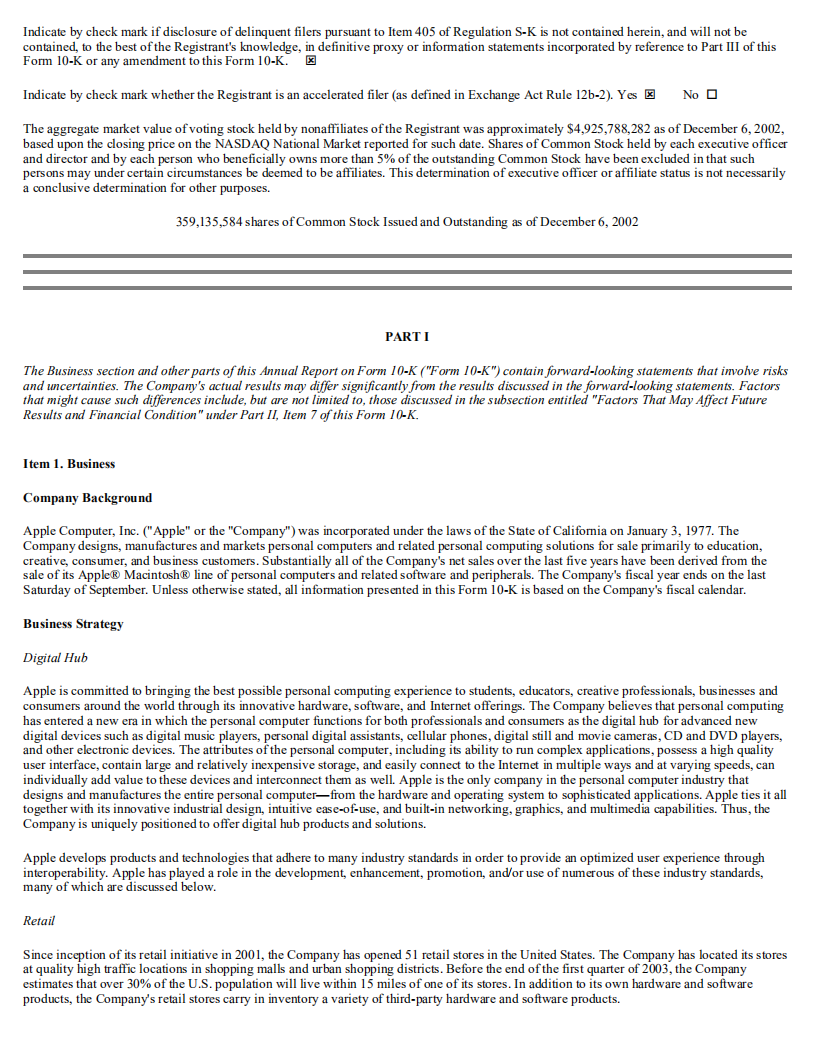 苹果公司（APPLE）2002年年度报告（英文版）.pdf 第4页