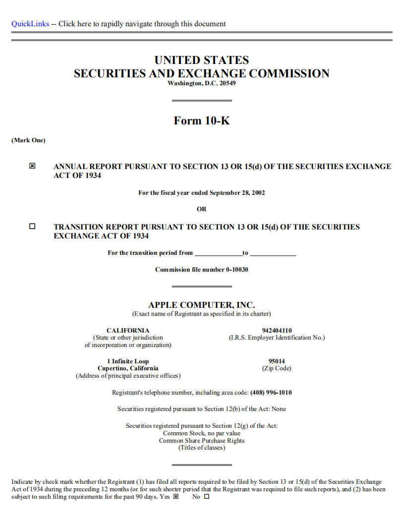 苹果公司（APPLE）2002年年度报告（英文版）.pdf 第3页