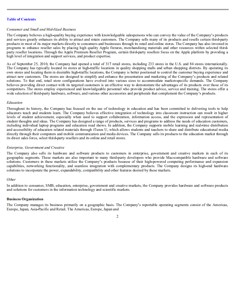 苹果公司（APPLE）2010年年度报告（英文版）.pdf 第5页
