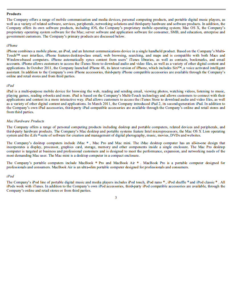 苹果公司（APPLE）2011年年度报告（英文版）.pdf 第4页