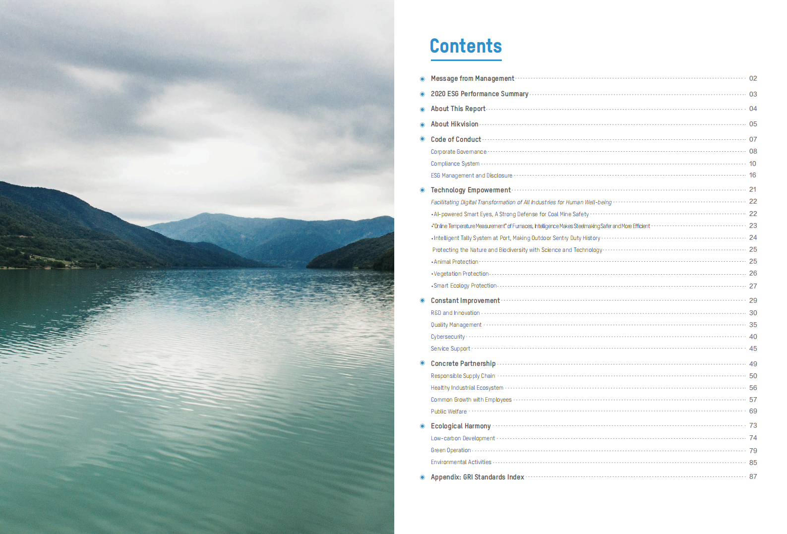杭州海康威视数字技术股份有限公司2020年环境、社会及管治报告（英文版）.PDF 第2页