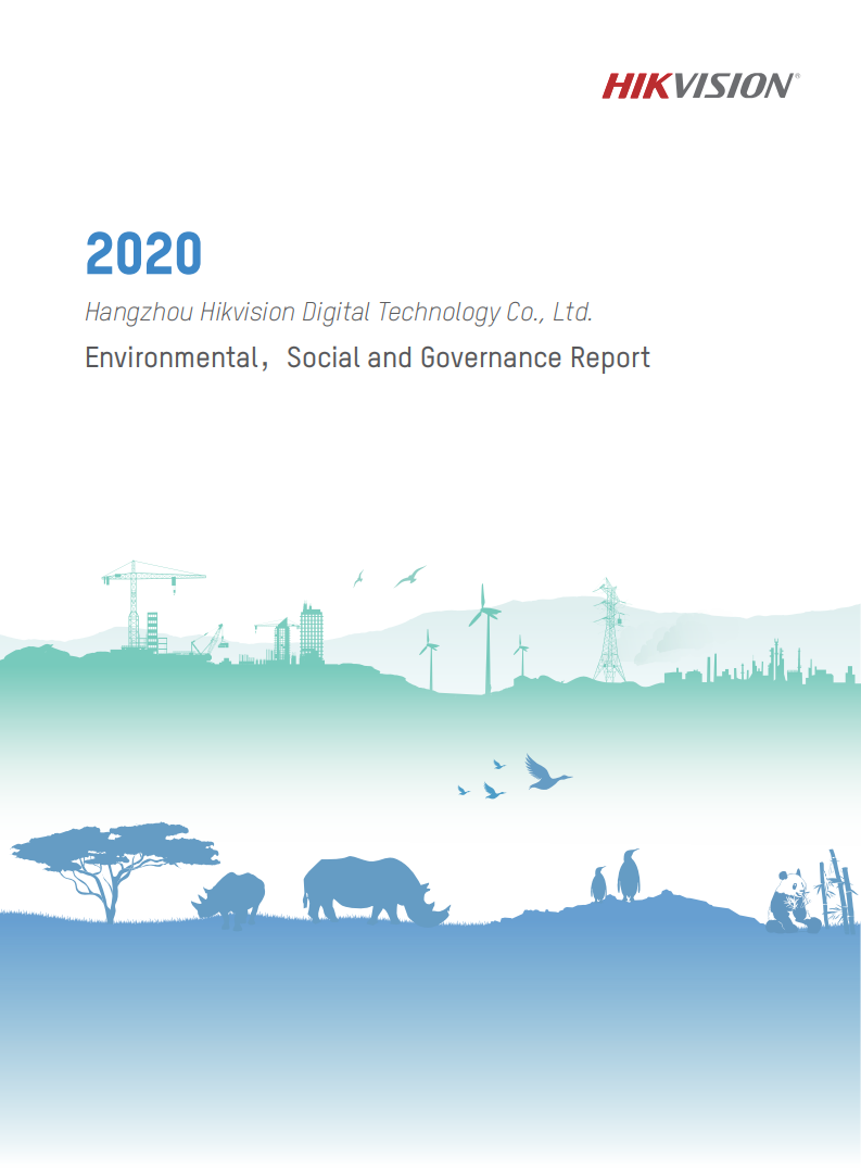 杭州海康威视数字技术股份有限公司2020年环境、社会及管治报告（英文版）.PDF 第1页